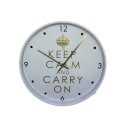 Ver imagem 4 de Relógio de Parede Grande 33cm Escritório Moderno KEEP CALM YN CLOCK relógio Design moderno, relógio