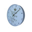 Ver imagem 6 de Relógio de Parede Grande 33cm Escritório Moderno KEEP CALM YN CLOCK relógio Design moderno, relógio