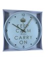 Ver imagem 5 de Relógio de Parede Grande 33cm Escritório Moderno KEEP CALM YN CLOCK relógio Design moderno, relógio