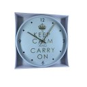 Ver imagem 5 de Relógio de Parede Grande 33cm Escritório Moderno KEEP CALM YN CLOCK relógio Design moderno, relógio