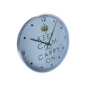 Ver imagem 2 de Relógio de Parede Grande 33cm Escritório Moderno KEEP CALM YN CLOCK relógio Design moderno, relógio