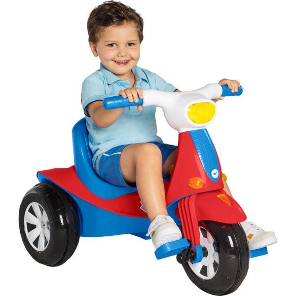 Motoca Motinha Triciclo Velotrol Infantil Menino Menina Bebê - Carrefour