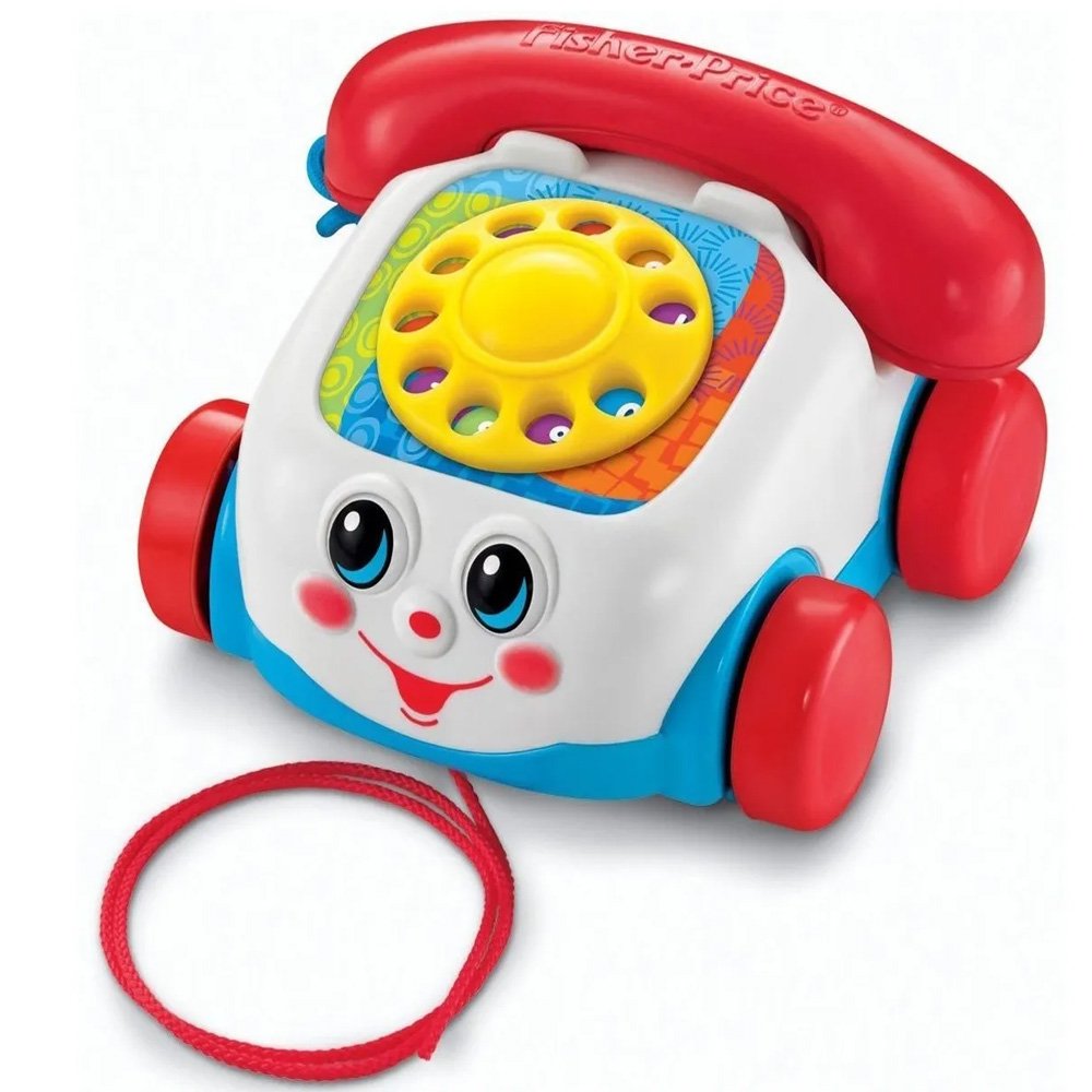 Brinquedo Telefone Feliz Fisher Price | MadeiraMadeira