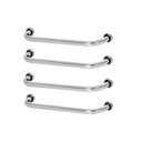 Ver imagem 1 de Kit 4 barras de apoio Alumínio 60cm idoso banheiro