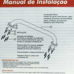 Alca de Apoio em Aluminio 30cm - 4