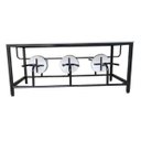 Ver imagem 4 de Mesa para Refeitório para 6 Lugares Linha Romana Cinza