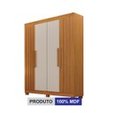 Ver imagem 4 de Guarda Roupa Solteiro Ripado 100% MDF Aspen - Arbo Design
