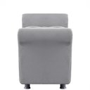 Ver imagem 3 de Recamier Bau Egeo 140x Suede Cinza - Dominic Decor