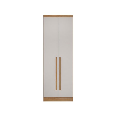 Modulo de Casal Safira para Guarda-roupa com 2 Portas e 3 Gavetas Una Mobília