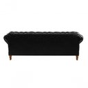 Ver imagem 6 de Conjunto de Sofás Dom Pedro 5 Lugares Preto Couríssimo Bella Decor