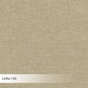 Ver imagem 4 de Kit 6 Cadeiras Decorativas Sala de Jantar Madeira Champagne Ravi Linho Bege - Gran Belo