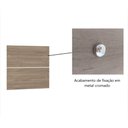 Ver imagem 3 de Painel Cabeceira Duplo Casal 1,38m - Módulo Dormitório Master - Guarda Roupas Modulado Luciane