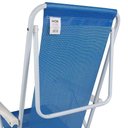 Ver mais imagens de Cadeira de Praia Piscina Reclinável 8 Posições Sannet Mor Cor:azul Azul