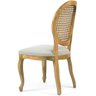 Kit 6 Cadeiras para Sala de Jantar Cozinha Isla Provençal Oak Linho Rústico Bege - Gran Belo - 5