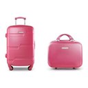 Ver imagem 1 de Kit Mala Aprovada Bordo e Frasqueira Dream Jacki Design - Salmão - Lisa