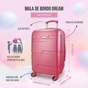 Ver imagem 5 de Kit Mala Aprovada Bordo e Frasqueira Dream Jacki Design - Salmão - Lisa