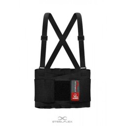 Cinta Ergonômica Abdominal Lombar com Refletivo  Steelflex - G - 1