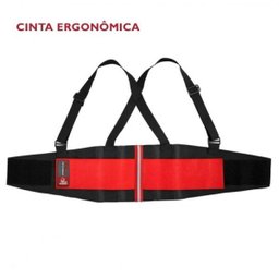 Cinta Ergonômica Abdominal Lombar com Refletivo  Steelflex - G - 2