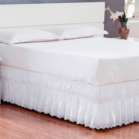 Saia Box King com Elastico - Branco