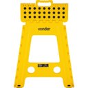 Ver imagem 6 de Banqueta Plastica Dobravel 450mm Amarela Vonder
