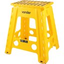 Ver imagem 2 de Banqueta Plastica Dobravel 450mm Amarela Vonder