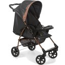 Ver imagem 4 de Carrinho com Bebe Conforto e Base Galzerano Romano Preto Cobre