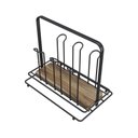 Ver imagem 1 de Porta Copos de Madeira e Aço para Mesa - Stolf