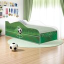 Ver imagem 1 de Mini Cama Infantil 157,5x72,5cm com Proteção Lateral Personagens Copa Futebol K02 - D’Rossi