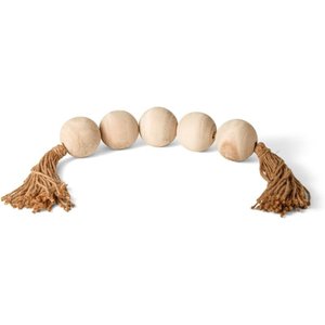 COLAR DECORATIVO EM MADEIRA E SISAL