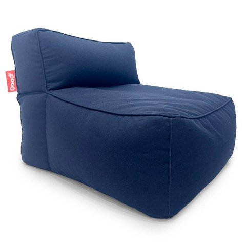 Puff Brisa Conforto para Áreas Externas Good Pufes Poltrona Enchimento Perolas Eps Cor Azul