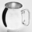 Ver imagem 2 de Kit 6 Canecas Cerveja Chopp de Alumínio Polido Bojuda 600ml