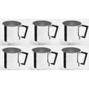 Ver imagem 2 de Kit 6 Canecas p Refrescos de Alumínio Polido N10 700ml