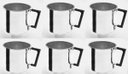 Ver imagem 2 de Kit 6 Canecas p Refrescos de Alumínio Polido N10 700ml