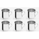 Ver imagem 1 de Kit 6 Canecas p Refrescos de Alumínio Polido N9 550ml