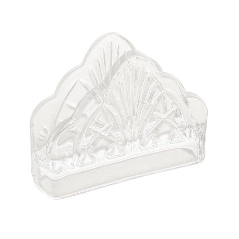 Porta Guardanapo de Cristal Dublin 13 x 4,5cm | Casa Del Grande