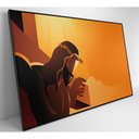 Ver imagem 6 de Quadro Jesus Cristo Coroa De Espinhos 60x40 Cm