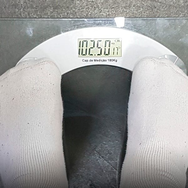 Balança Digital 180kg Corporal Academia Banheiro Vidro - 3