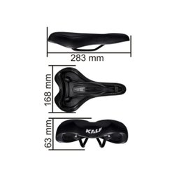 Selim Absolut para Bike Híbrida Tandem Ergométrica Gravel - 2