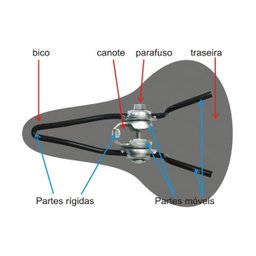 Selim Absolut Speed e MTB Não deforma Confort banco - 5