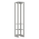 Ver imagem 1 de Closet Modulado 1 Cabideiro 200x40 Cm Ey105 Branco Novam