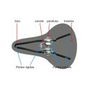 Ver imagem 5 de Selim Villaggio para Bike Single Speed ou Road Cargo Dutch