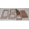 Kit de Mesa para Festa Decoração Cubo c/ 4 Peças Dourado - 5