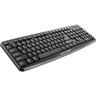Teclado Basico Slim Preto Usb - 1