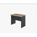 Ver imagem 1 de Mesa Retangular Escritório 1,35 x 0,60 Web30 - Calvi/Preto