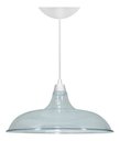 Ver imagem 1 de Kit Utron 5 Lustres Luminária Pendente Prato Bedd Retrô 32cm - Transparente - 110v/220v (bivolt)