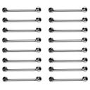 Ver imagem 1 de Barra de Apoio 60cm Aço Inox Kit 18 Unidades Banheiro Box Idoso Gestante Acessibilidade Segurança Su