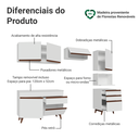 Ver imagem 5 de Armário de Cozinha Completa 250cm Branco Reims Madesa 07