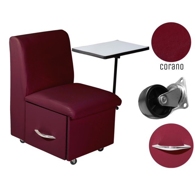 Cadeira Cirandinha de Manicure Vinho - 3
