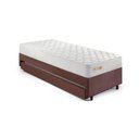 Ver imagem 5 de Bicama Box 88x188 Suede Marrom com Colchão Ecoline D33 Ecofl