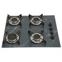 Ver imagem 2 de Cooktop Chapa 4bocas Ultra Chama 127/220v Marmo Cinza